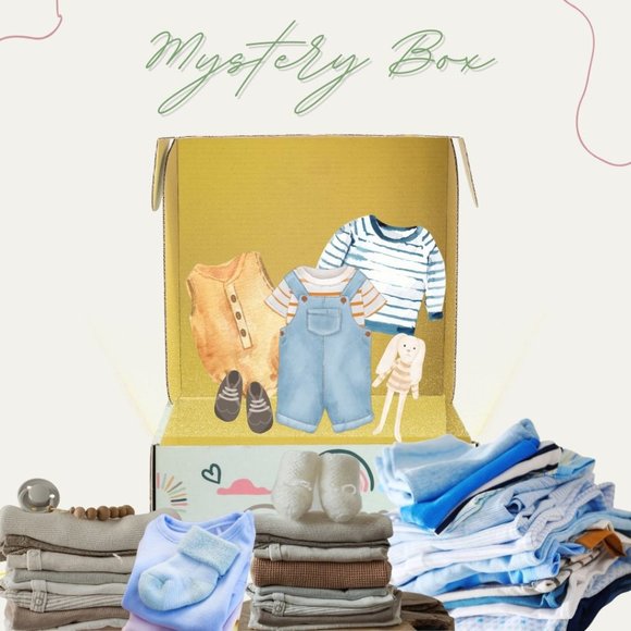 Other - Baby Boy Sz 0-3 Month Bundle Spring Summer Mystery Lot of 12 pieces